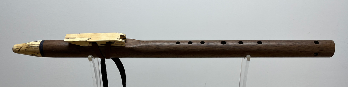 Mid Bb4 Peruvian Walnut 7 Hole Flute (#613)